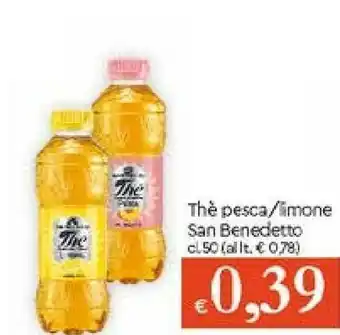 Galassia San Benedetto Thè Al Limone 500 G(ml) offerta