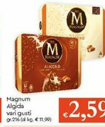 Galassia Algida Magnum Almond offerta