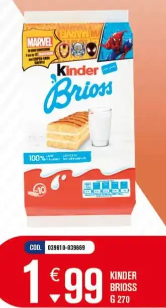 Adhoc KINDER BRIOSS G 270 offerta