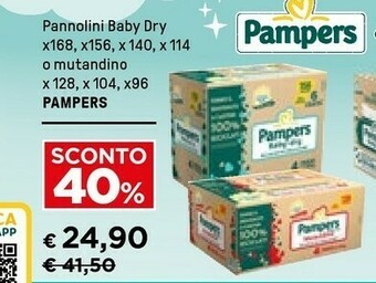 Iper La Grande Pampers Pannolini Baby Dry offerta
