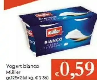 Galassia Muller Yogurt Bianco Crema Di Yogurt 125 G(ml) offerta