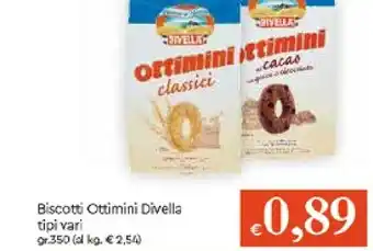 Galassia Divella Biscotti Ottimini offerta