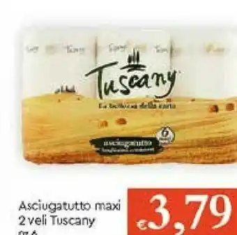 Galassia Tuscany Asciugatutto Maxi 2 Veli offerta