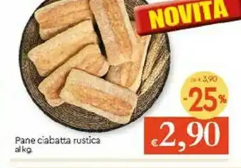 Galassia Pane Ciabatta Rustica offerta