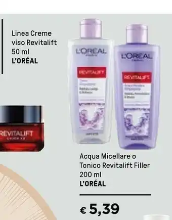 Iper La Grande L'Oreal Linea Creme Viso Revitalift offerta