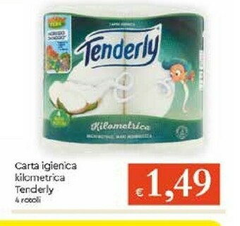 Galassia Tenderly Carta Igienica Kilometrica offerta