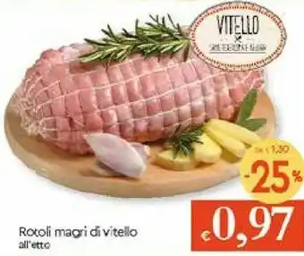 Galassia Galassia Rotoli Magri Di Vitello offerta