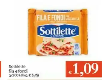 Galassia Mondelez Sottilette Fila E Fondi offerta