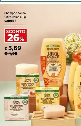 Iper La Grande Garnier Shampoo Solido Ultra Dolce offerta