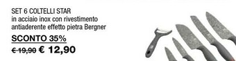 Iper La Grande Set 6 Coltelli Star offerta