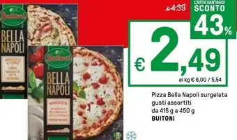 Iper La Grande Buitoni Pizza buitoni offerta