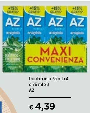 Iper La Grande Az Dentifricio offerta