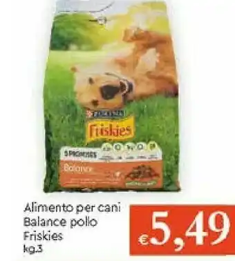 Galassia Purina Friskies Alimento Per Cani Balance Pollo offerta