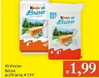 Galassia Kinder Brioss Integrale 270 G(ml) offerta