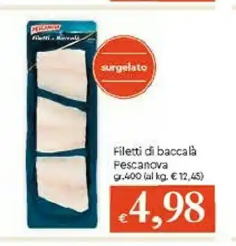 Pescanova Filetti Di Baccalà