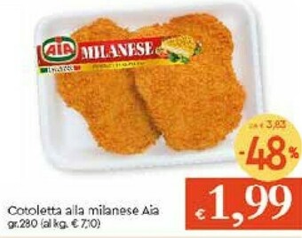 Galassia Aia La Milanese Cotoletta Di Pollo offerta