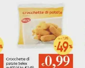 Galassia Selex Crocchette Di Patate offerta