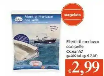 Galassia Ocean 47 Filetti Di Merluzzo Con Pelle offerta
