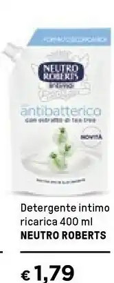 Iper La Grande Neutro Roberts Detergente Intimo Ricarica offerta