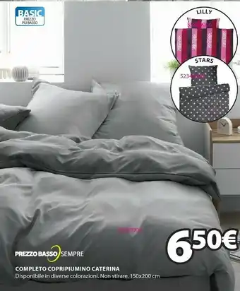 JYSK Caterina Completo Copripiumino offerta
