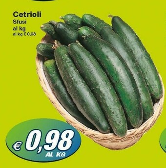 Prix Quality Cetrioli Sfusi offerta
