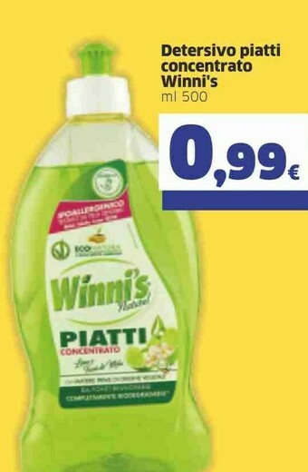 Sigma Winni's Detersivo Piatti Concentrato offerta