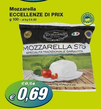 Prix Quality Eccellenze Di Prix Mozzarella offerta