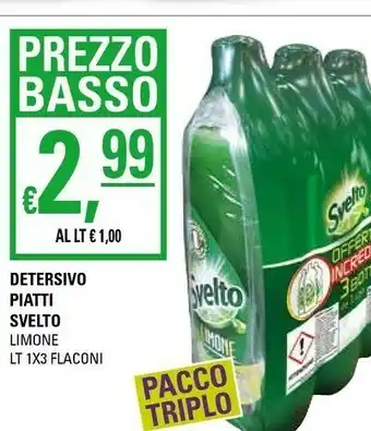 Basko Svelto Detersivo Piatti Limone offerta