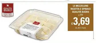 Basko Basko Le Mezzelune Ricotta E Spinaci 350 G offerta