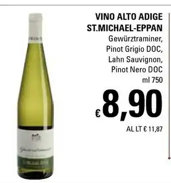 Basko ST.Michael-Eppan Vino Alto Adige offerta