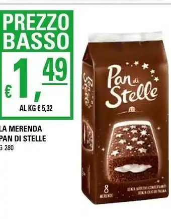 Basko Mulino Bianco Merenda Pan Di Stelle 280 G(ml) offerta
