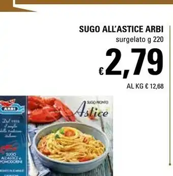 Basko Arbi Sugo All'astice 220 G offerta