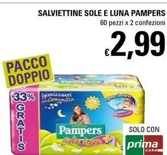 Basko Pampers Salviettine Sole E Luna offerta