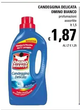 Omino Bianco Candeggina Delicata