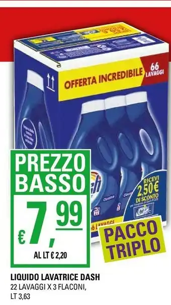Basko Dash Liquido Lavatrice offerta