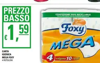 Foxy Carta Igienica Mega