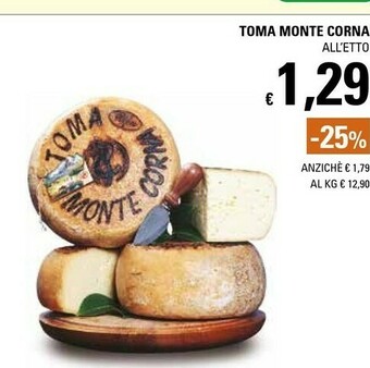 Basko Toma Monte Corna offerta