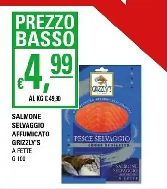 Basko Grizzly's Salmone Selvaggio Affumicati offerta