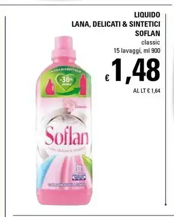 Soflan Liquido Lana, Delicati & Sintetici
