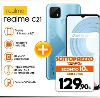 Expert Realme C21 offerta