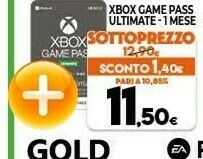Expert Microsoft Xbox Game Pass Ultimate - 1 Mese offerta