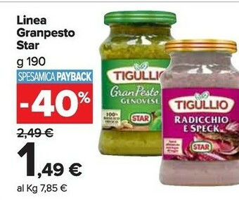 Carrefour Star Star - GranPesto alla Genovese Tigullio 190 g(ml) offerta