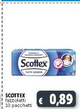 Deco Supermercati Scottex Fazzoletti offerta