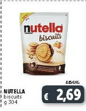 Deco Supermercati Ferrero Nutella Biscuits 304 G(ml) offerta