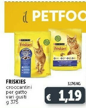 Deco Supermercati Friskies Croccantini Per Gatto offerta