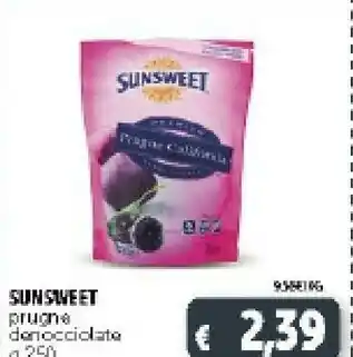 Deco Supermercati Sunsweet - Prugne Californiane Denocciolate Premium Senza Conservanti 250 g(ml) offerta