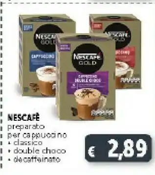 Deco Supermercati Nescafé Nescafè - Gold Cappuccino offerta