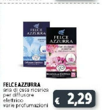 Deco Supermercati Felce Azzurra Aria Di Casa Ricarica Per Diffusore Elettrico offerta