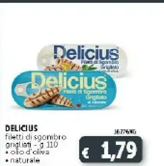 Deco Supermercati Delicius Filetti Di Sgombro Grigliati Olio Di Oliva offerta