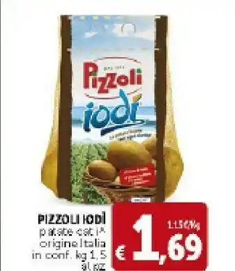 Deco Supermercati Pizzoli Patate Iodì 1500 G(ml) offerta
